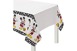 Mickey Mouse Party Plastic Table Cover