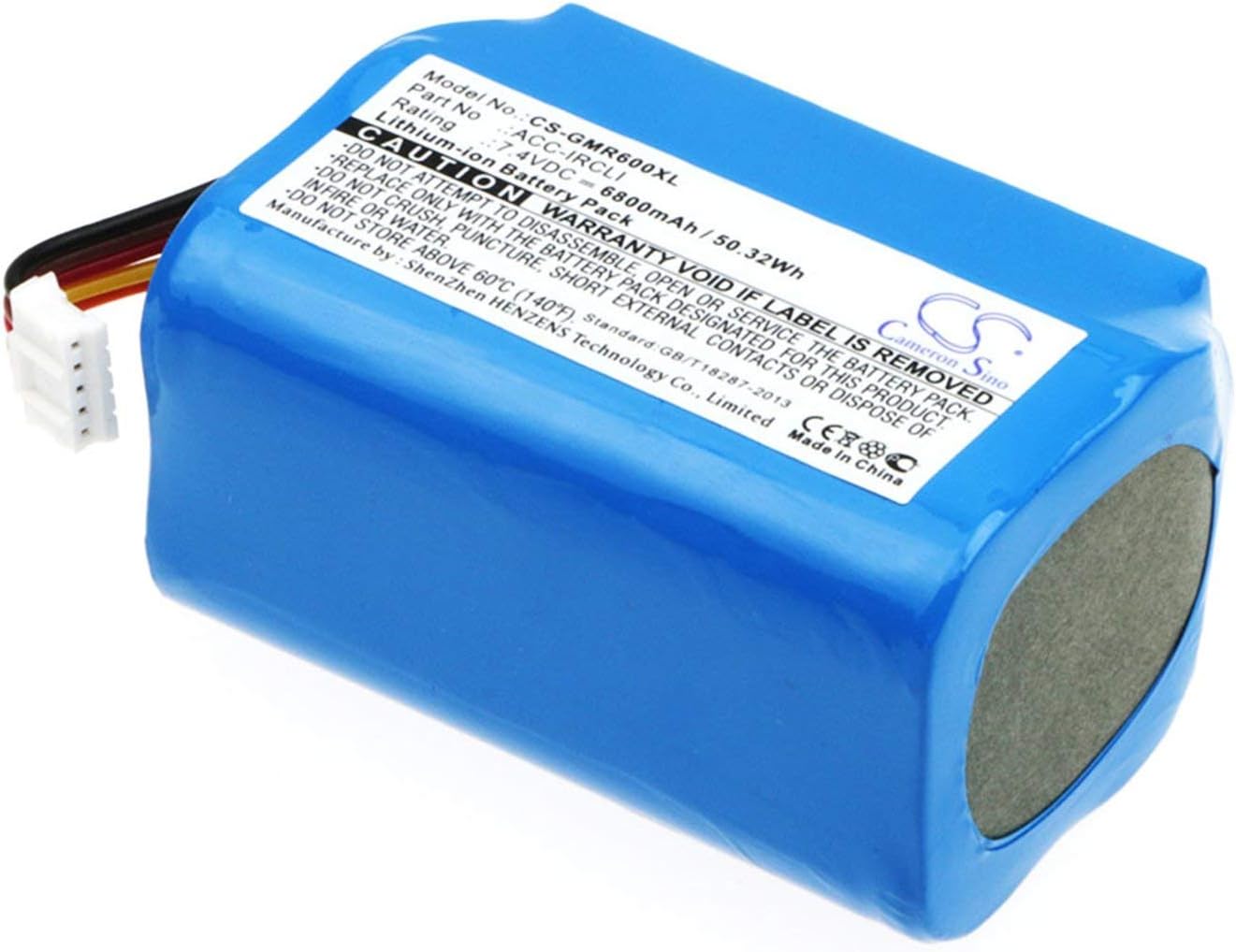 VI VINTRONS 6800mAh Battery for Grace Mondo GDI-IRC6000, GDI-IRC6000R, GDI-IRC6000W,