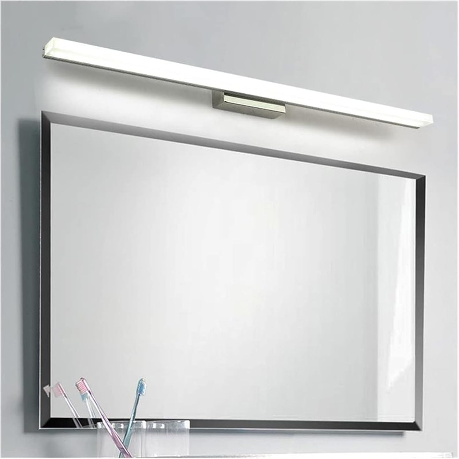 Wall lamp, Led Mirror Light Stainless Steel AC85 265V Modern Wall Lamp Bathroom Lights 40cm 60cm 80cm 100cm 120cm Wall Sconces Apliques