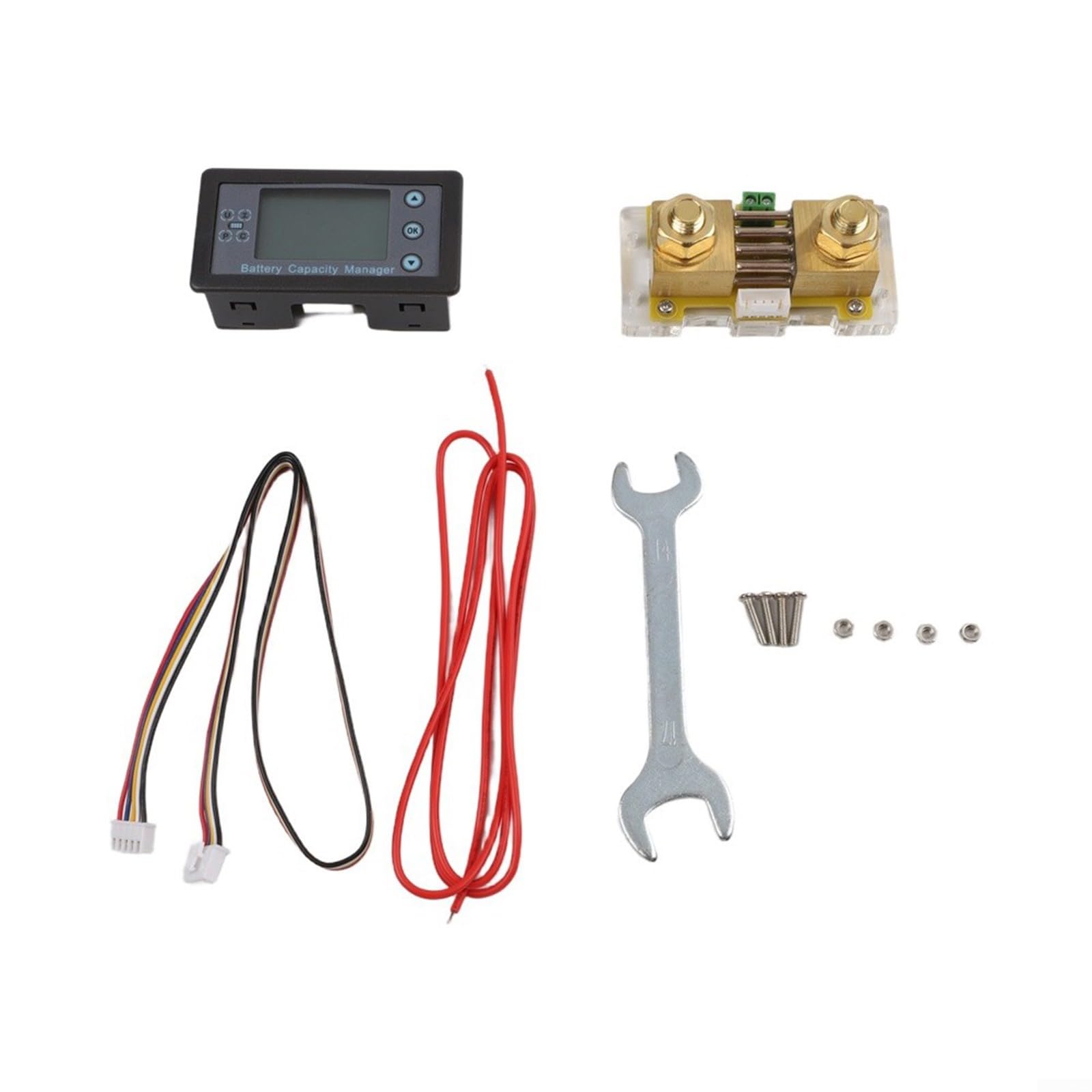 Multimetro digitale, 8120 V Shunt 100 – 500 A, per test di tensione e capacità (500 A)