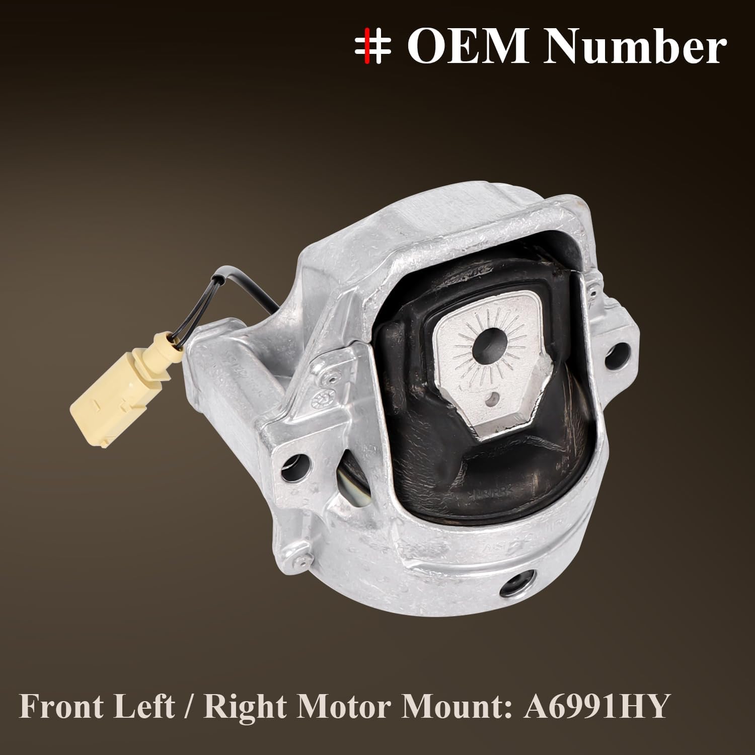 Engine Motor Mount & Trans Mount Replacement for Audi A4 2009 2010 2011 2012, A4 Quattro 2009 2010 2011 2012 2013 2014 2015 2016, Engine Mount Set of 3 Replaces OE# 8K0199381C 8K0199381JN