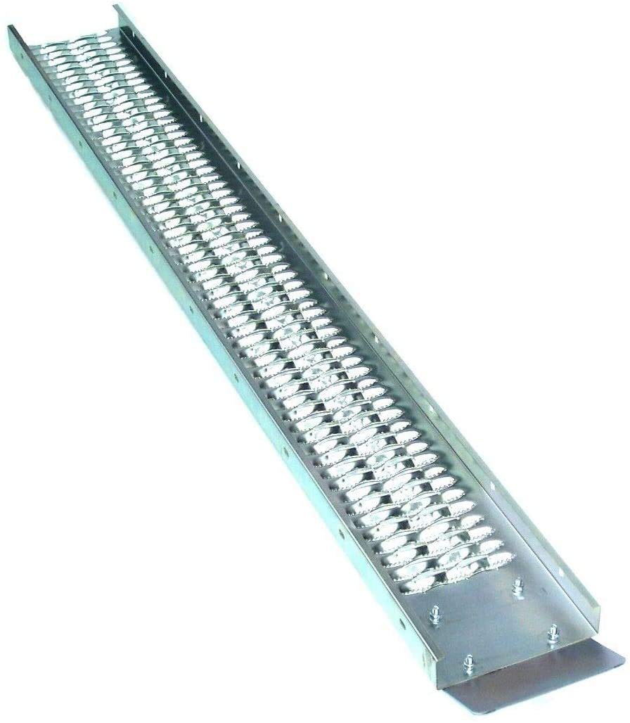 2 x Auffahrrampe Laderampe 06147 Stahl 183 cm 450 kg Verladerampe Auffahrschiene AWZ, Rampe