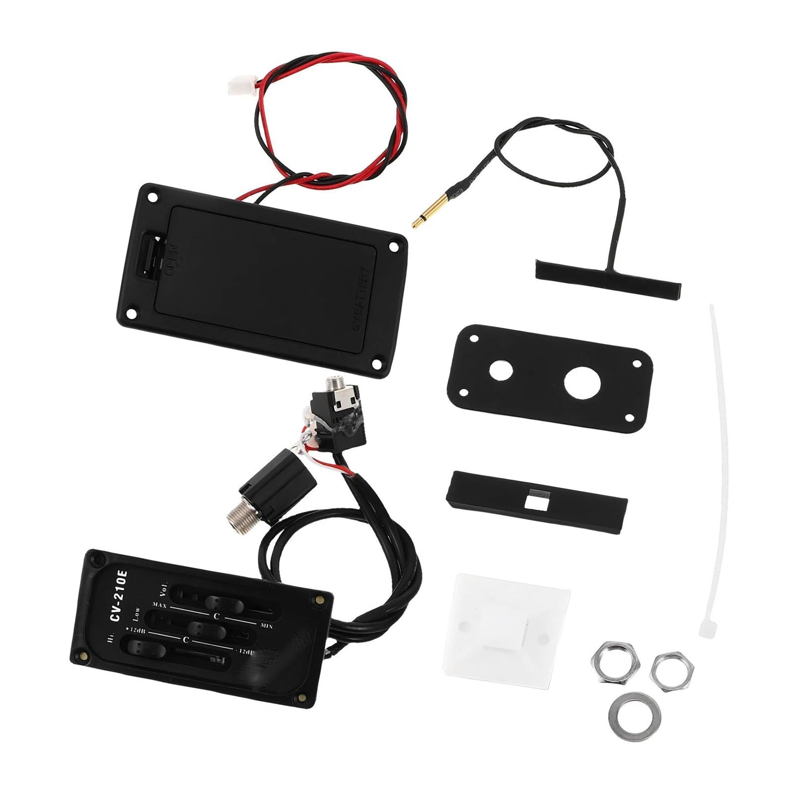 Accesorios Profesionales Violin Accesorio Violín Eléctrico Con Boca Ligera Y Ecualizador Ajustable Para Alta Precisión.