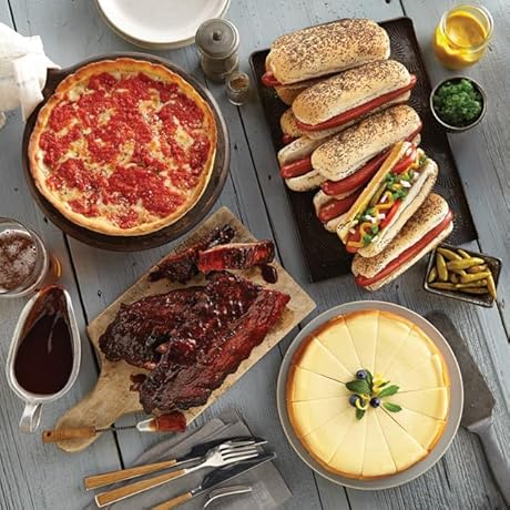 Lou Malnati's Ultimate Taste Kit with a Sausage Pizza