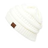 C.C Exclusives Cable Knit Beanie - Thick, Soft & Warm Chunky Beanie Hats