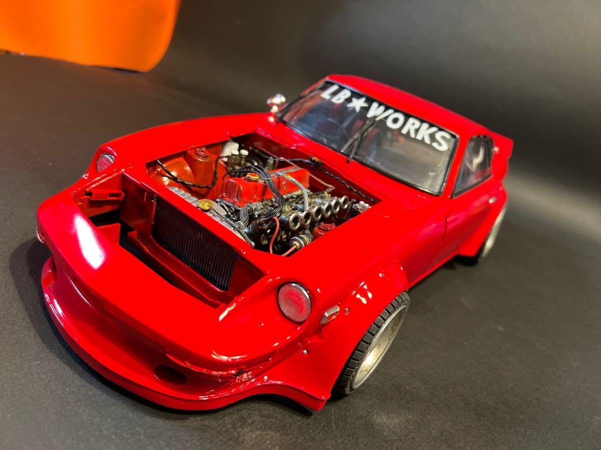 Amazon.co.jp: 1／12タミヤフェアレディ240ZG 改造完成品 : ホビー