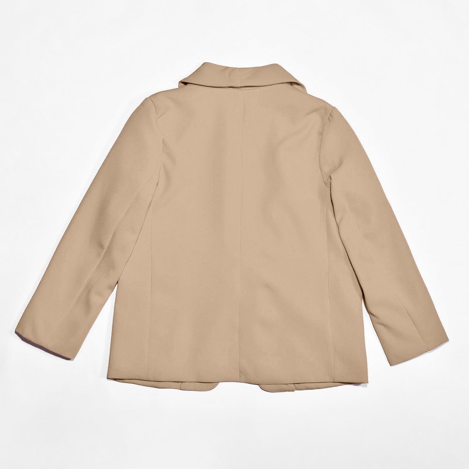 Suéter Clips Bufanda Chaqueta Formal Frente Abierto Bolsillo Interior Para Niños Wipe Camisa Niñas