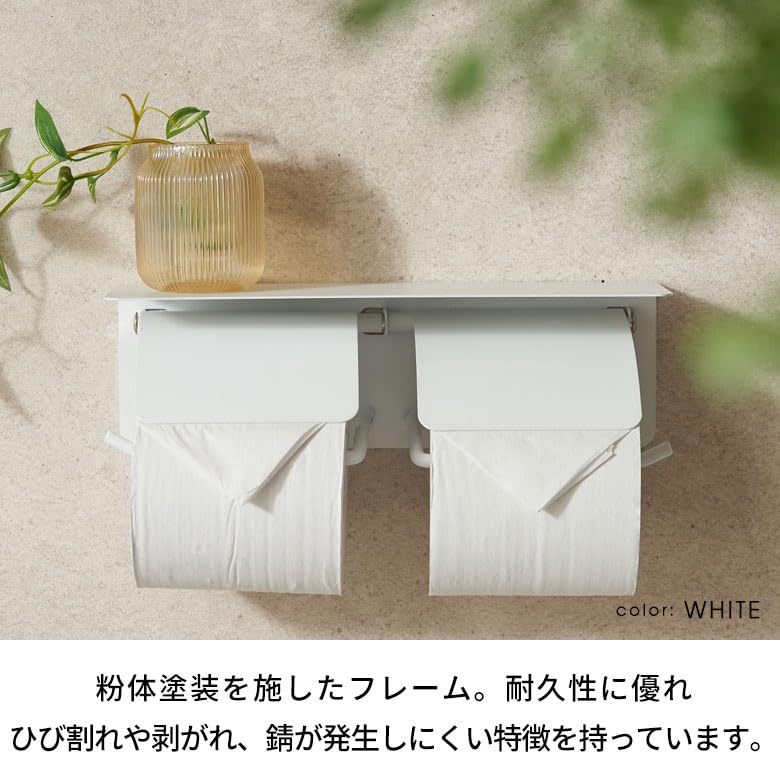 はやぼ Amazon.co.jp: Asia-kobo トイレットペーパーホルダー ダブル 2