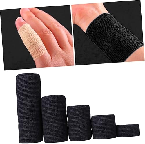 Miniatura 5 de Cinta elástica de algodón para vendaje autoadherente, vendaje de primeros auxilios, vendaje elástico, envoltura elástica, vendaje cohesivo, vendaje