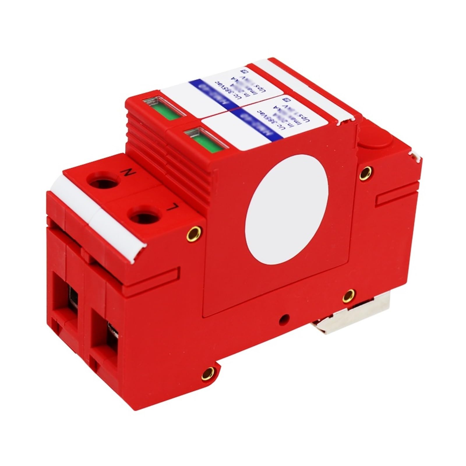 DEBLAN Dispositivo di Protezione da sovratensione di Tipo 2 220V Alimentatore monofase 40KA Scaricatore di sovratensione di Classe C 1,5 KV