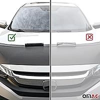 Vista 8 de OMAC Máscara de Capó para Coche Honda Civic 2006-2011 Negra 1 Pza