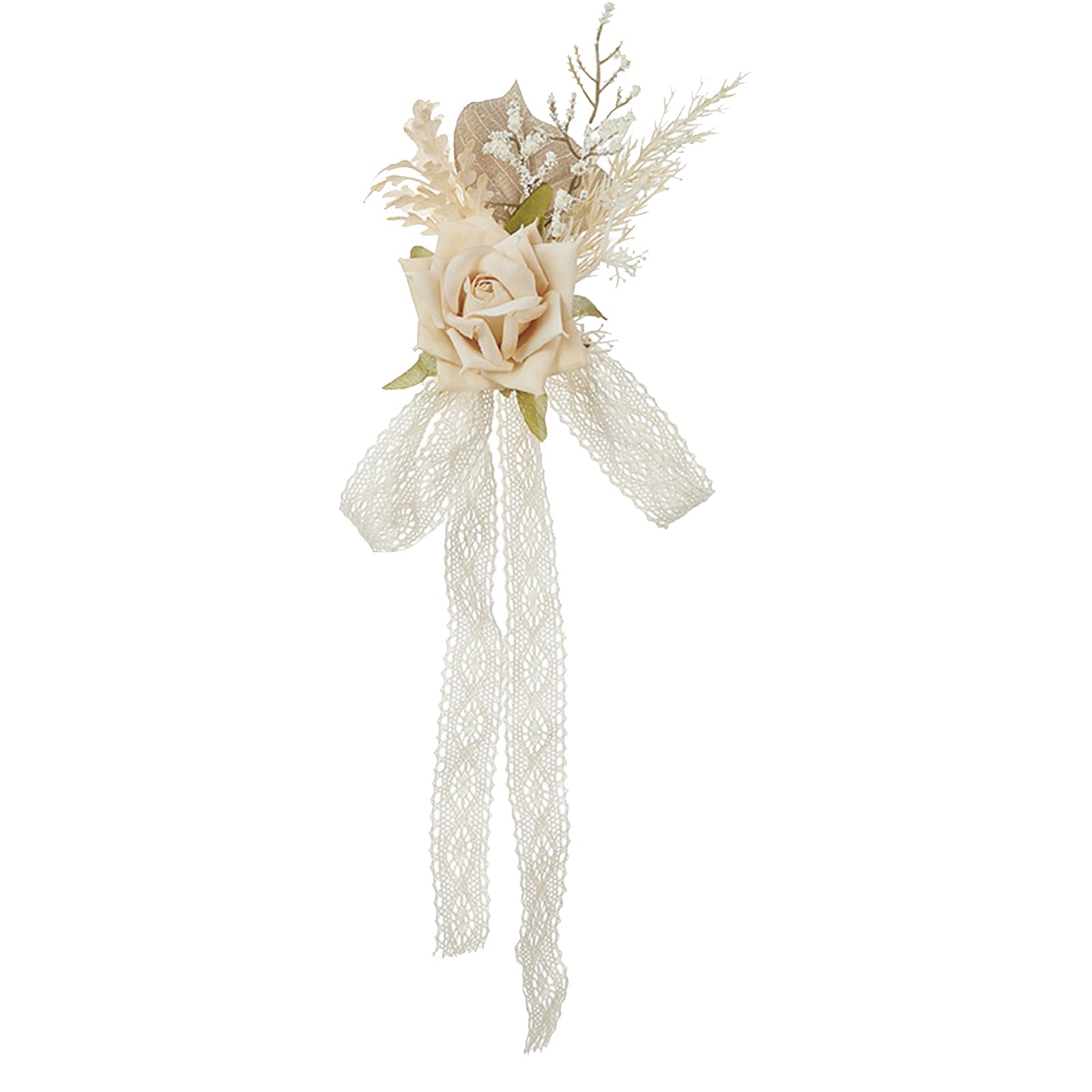 Tsophreniq Rattans Handwoven Wicker Flower Basket Portable Floral Arrangement Pots for Wedding and Homes Decoration Home Garden Decoration