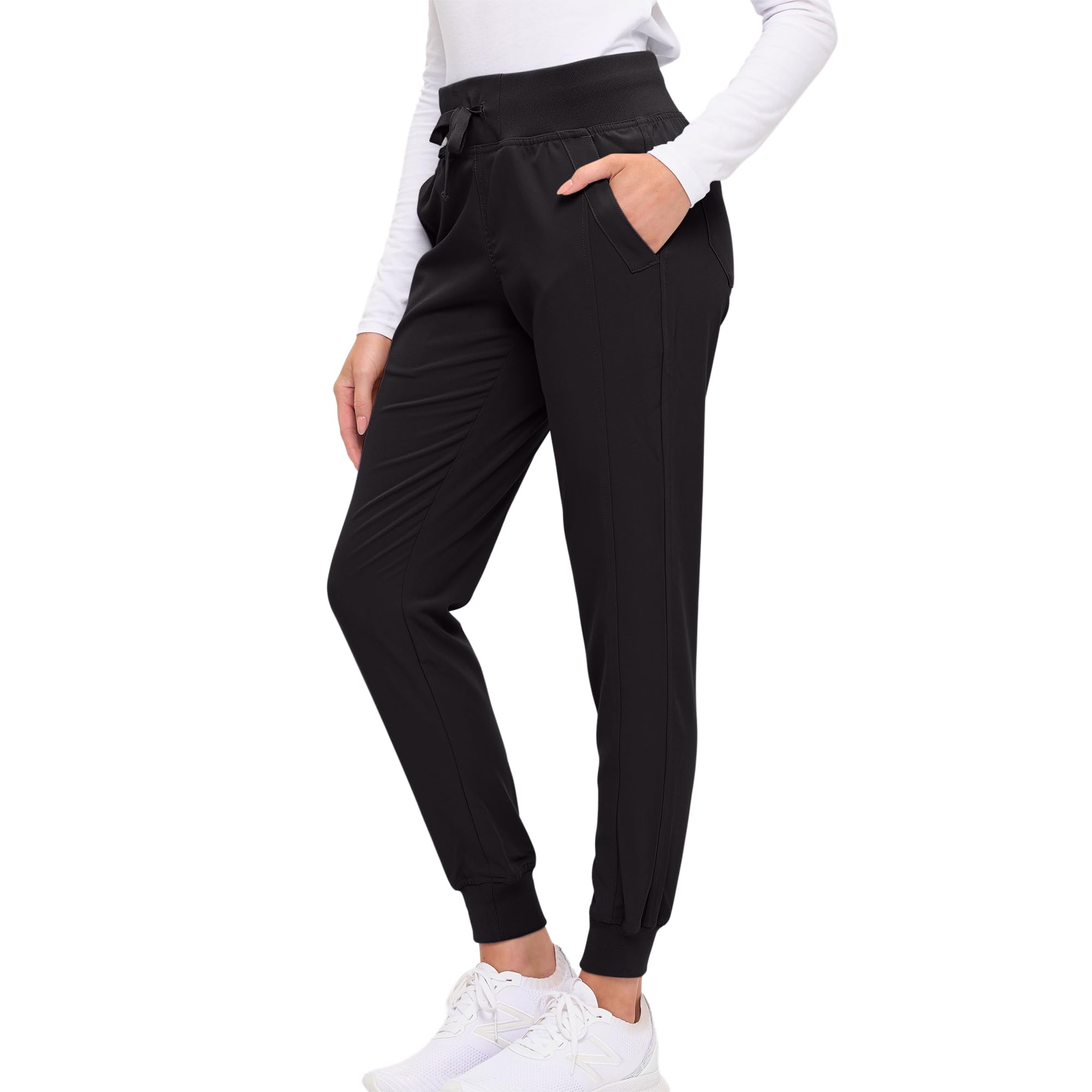 Monarch Uniforms Women’s Soft Stretch Jogger Scrub Pants – Ultra Comfortable, Flexible Medical Uniform Pants