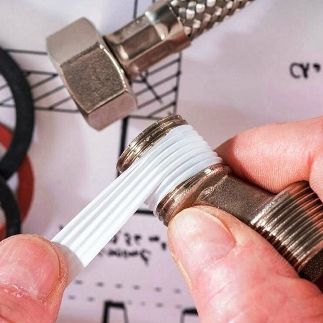 How To Use Teflon Tape To Repair A Leaky Toilet Connection