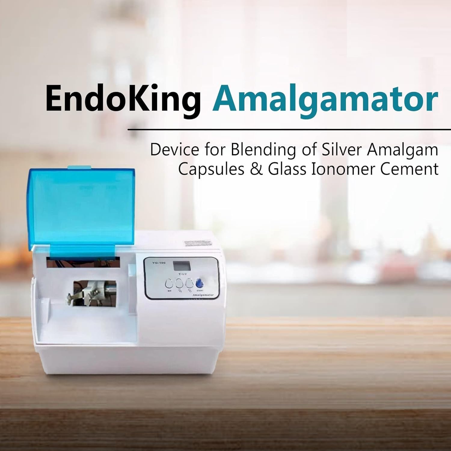 Amalgamator for Amalgam and GIC |for The Blending of Restorative Materials| Strong Mixing Power (Digital Display)
