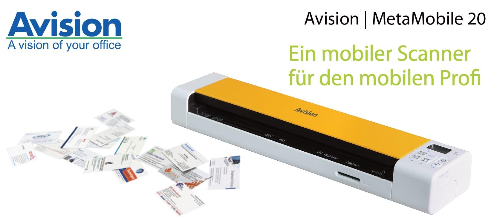 Adobe Acrobat 2020 Pro Mac PKC OEM inkl. MetaMobile 20 Scanner| DIN A4 | USB 2.0 | WLAN | Scan-Geschwindigkeit 8 sec. | 600dpi | Twain | PaperAir | Akku | 32GB SD Karte