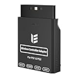 RGEEK Wireless Controller Adapter, Wireless Controller Converter for PS1/PS2 Console, Compatible with PS4/PS5, Switch Pro, Xbox One S, Series X/S, Gulikit Kingkong 2 Pro and 8Bitdo Controller