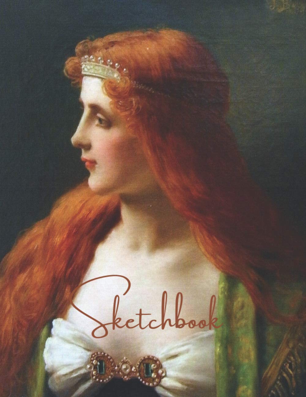 SKETCHBOOK: Large Sketch Book for Drawing, Sketching, Coloring, Doodling, Victorian Era Ladies