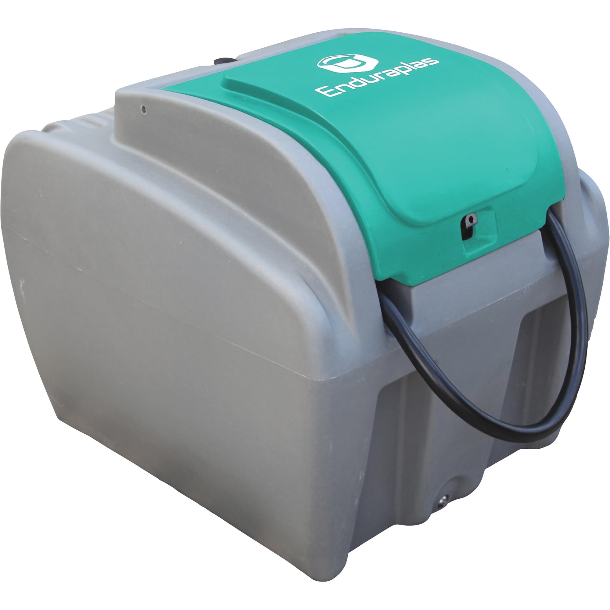 Enduraplas Poly Diesel Transfer Fuel Tank with 12V Fuel Transfer Pump - 55-Gallon, Compact, 10 GPM, Model Number RDU055C10D