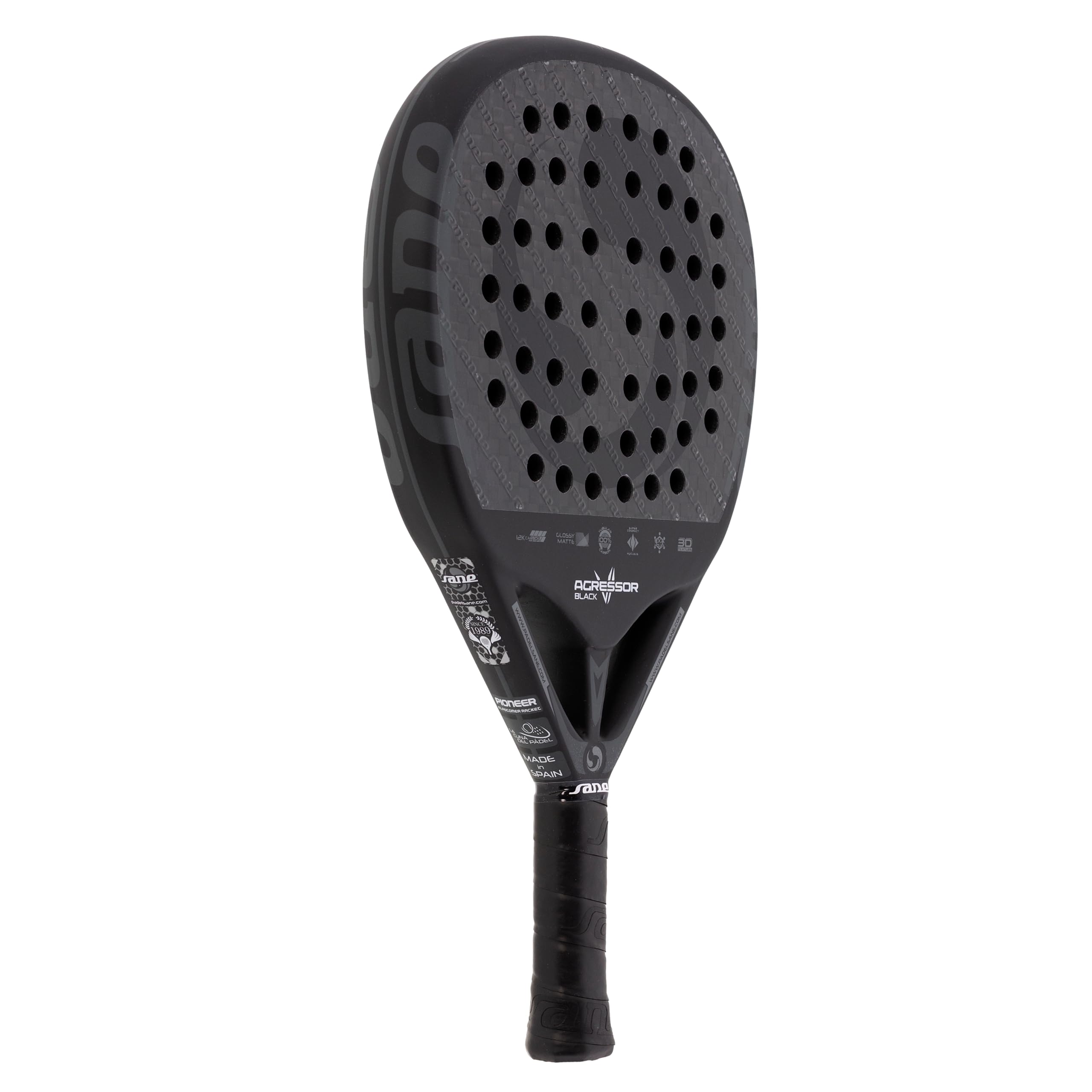 Racchetta da paddle SANE AGRESSOR Vi Black