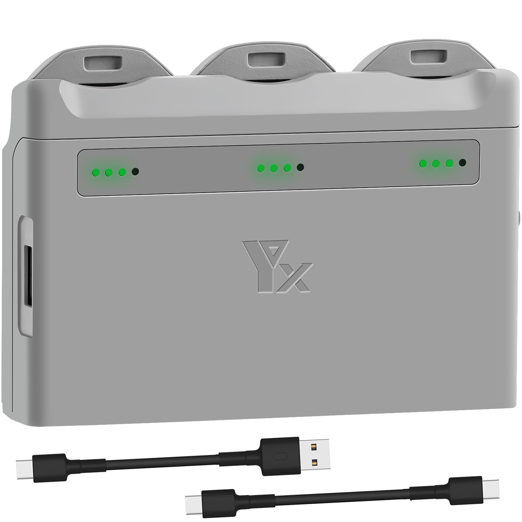 Dron NEO Hub de Carga de Batería de Tres Vías para DJI NEO, Recarga Hasta 3 Baterías Simultáneamente, Adaptador de Corriente, Compacto y Portátil, Banco de Energía