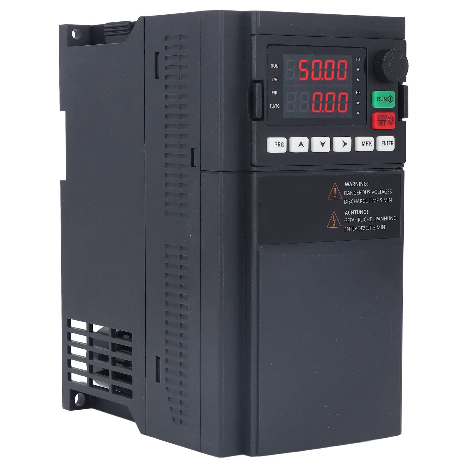 Inverter Frequenza VFD 7.5KW 380V Vettoriale Trifase per Controllo Velocità Motori Industriali Pompe