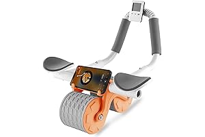 2024 Upgrade Ab Roller Wheel with Knee Mat and Timer, Your Home...