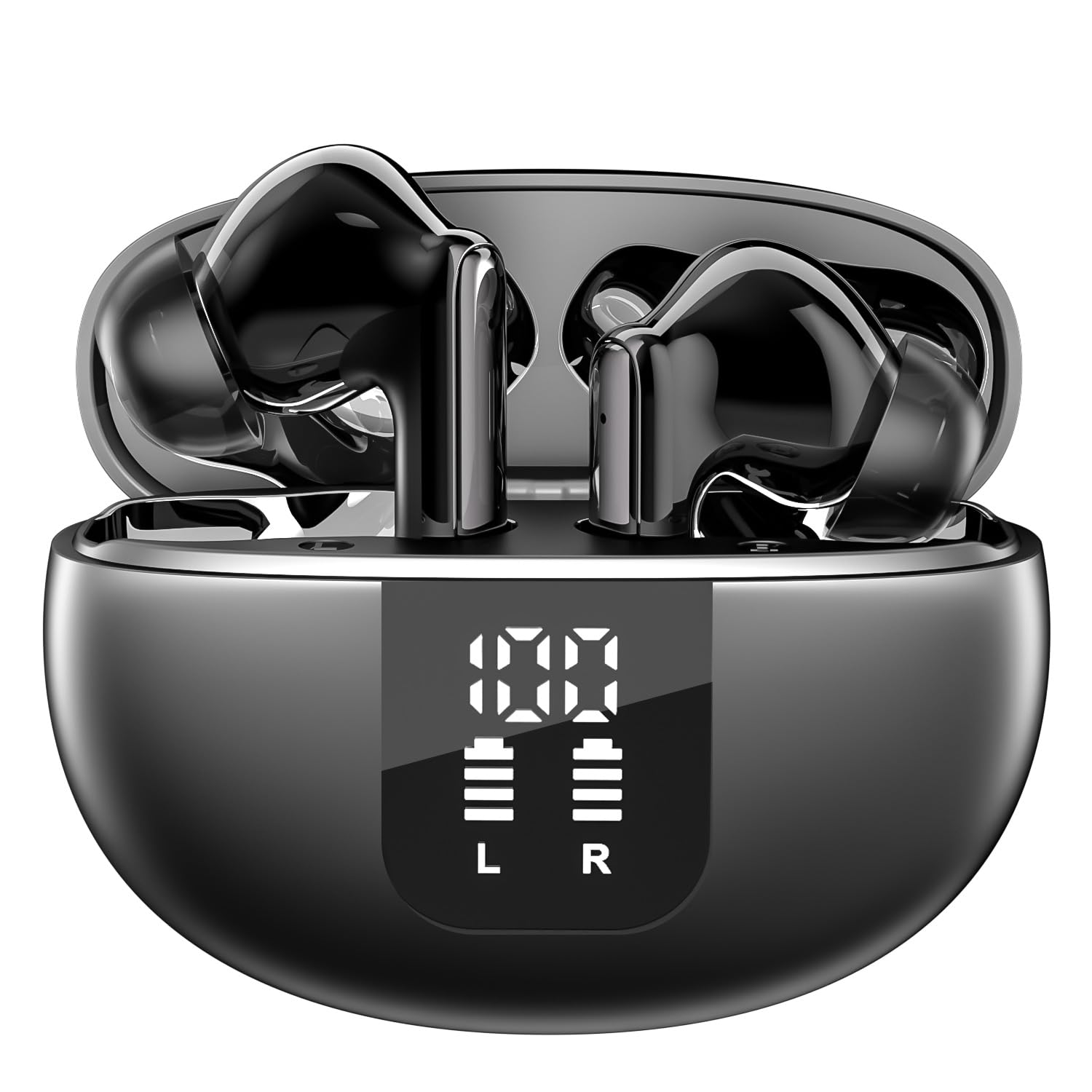 RENGAC Translation Earbuds,3-in-1 Translator/Call/Music Earbuds with Real-Time 150-Language Translation & ANC - Bluetooth 5.4 Wireless for iOS/Android