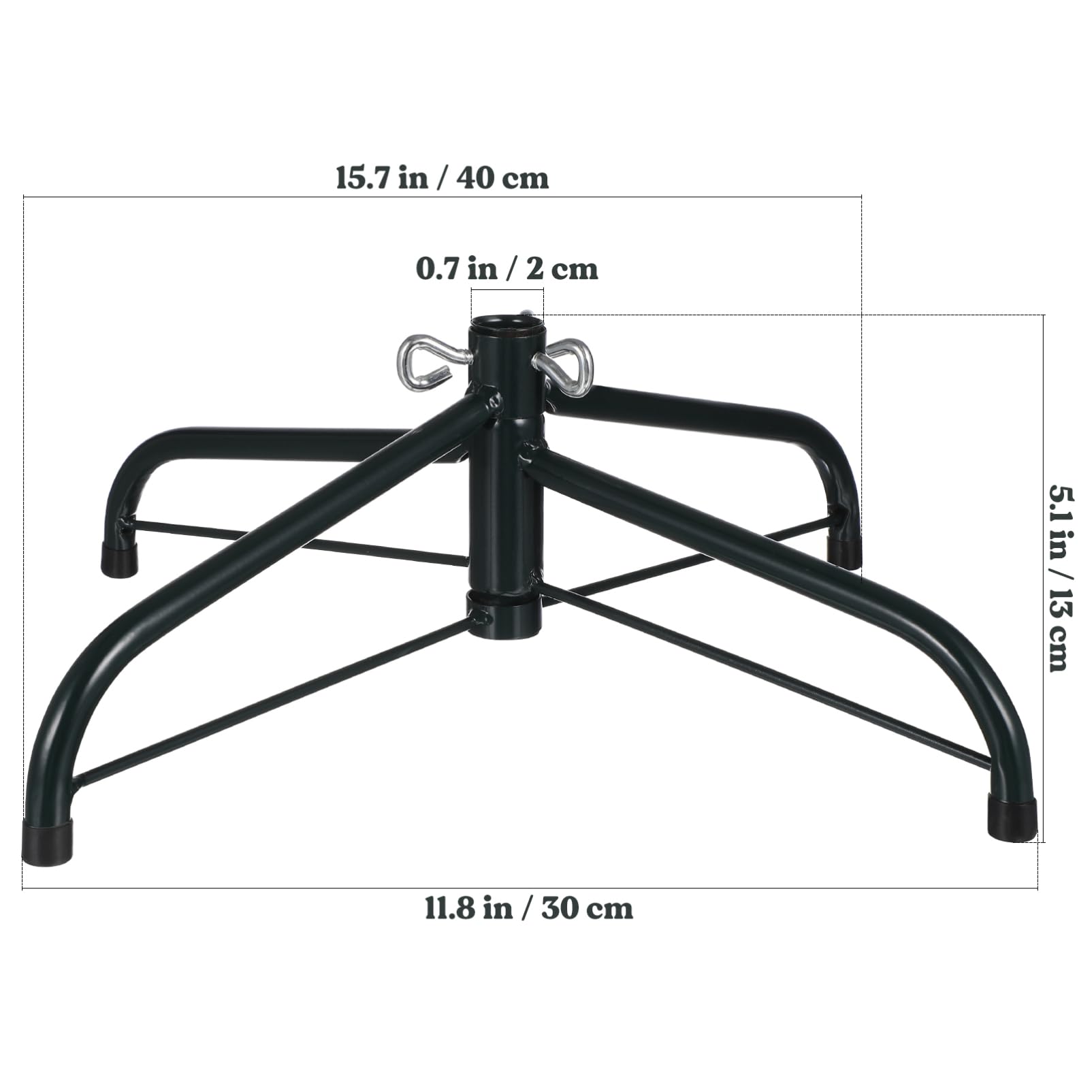 Cabilock Artificial Christmas Tree Stand Holder Base Tube Sturdy Xmas Tree Bracket for Enhanced Stability and Easy Installation for Holiday Decor