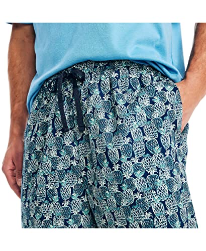 Nautica Men's Printed Poplin Sleep Short3