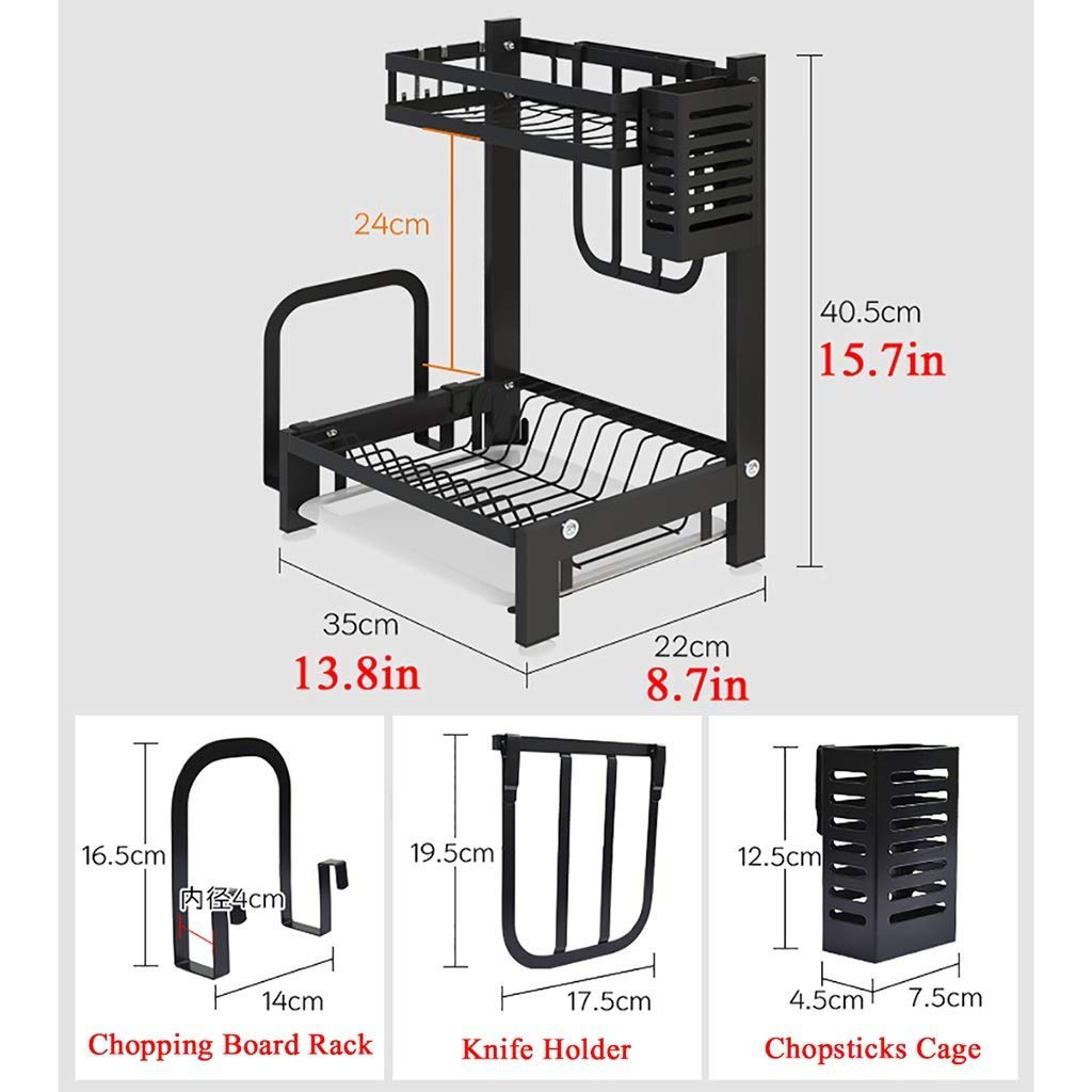 Escurreplatos - Rejilla para Secar Platos sobre El Fregadero Escurridor De Platos Grande Enrollable, Estante para Fregadero De Cocina Plegable Multiusos Estera De Acero Inoxidable