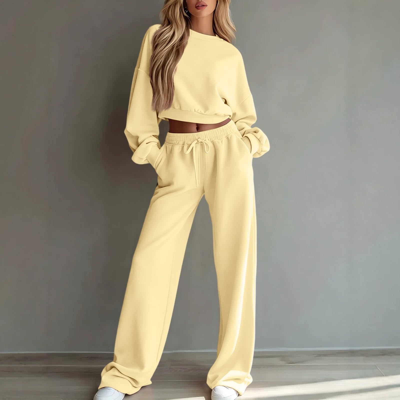 Conjunto deportivo de mujer tallas grandes - Chándal para mujer de algodón