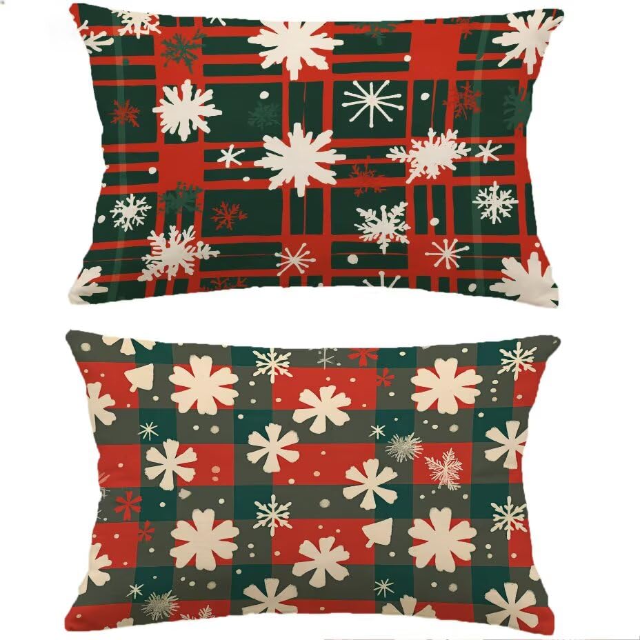 Housses de coussin de jardin étanches aspect lin gris canapé