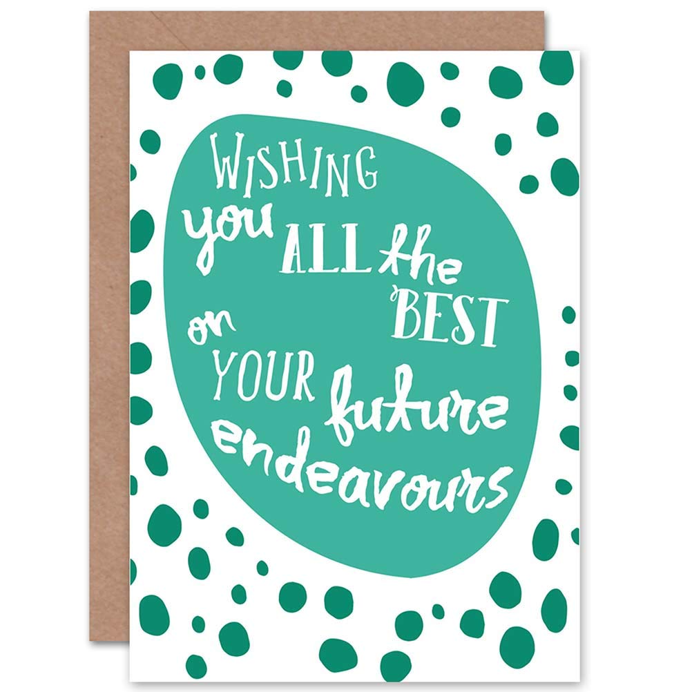 Wee Blue Coo CARD GREETING FRIENDSHIP BEST WISHES LUCK ENDEAVOUR GIFT