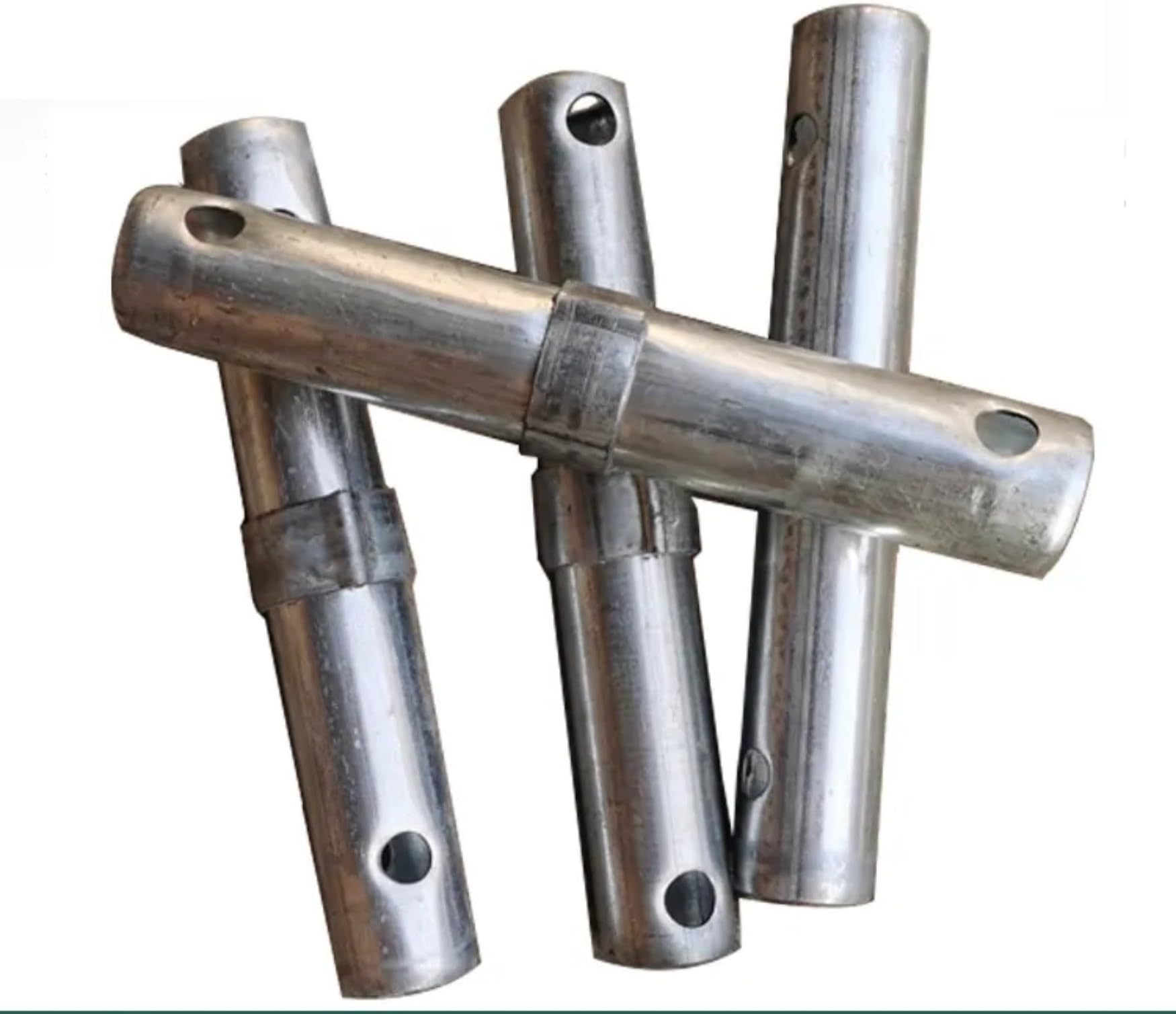 4 Pieces Scaffolding Coupling Pin 1 3/8", 1.39"OD Spring Retainers Locking Pins Scaffold 8.78'' Length, Scaffold Accessories Professional Pin Spring Retainers Coupling Equipment