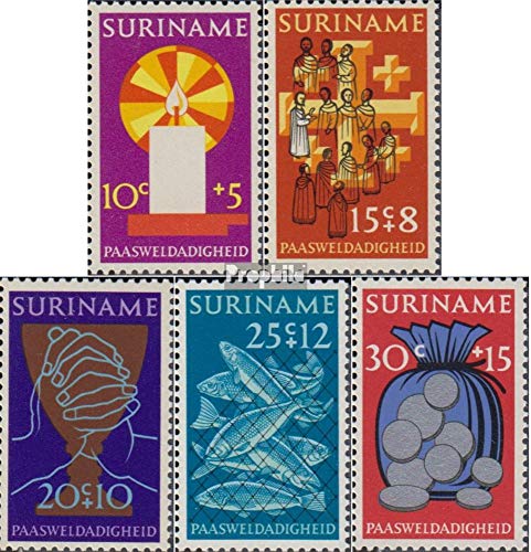 Prophila Collection Suriname 618-622 (Completa Edizione) 1972 Pasqua 1972 (Francobolli per i Collezionisti) Cristianesimo