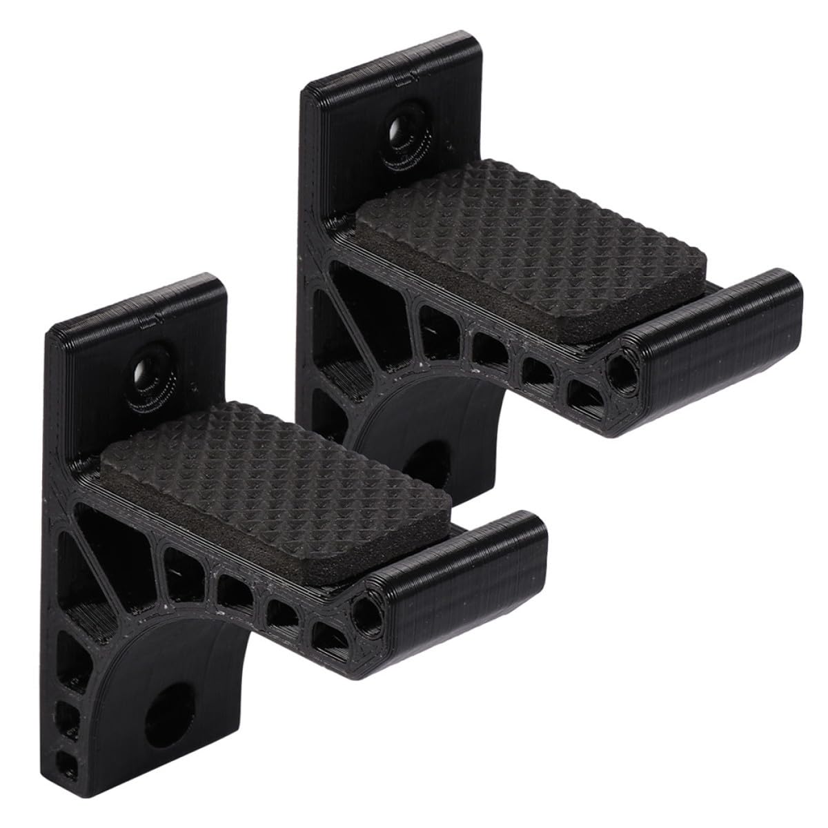 Support pour arc recourbé Healvian : fixation murale sans perçage en ABS