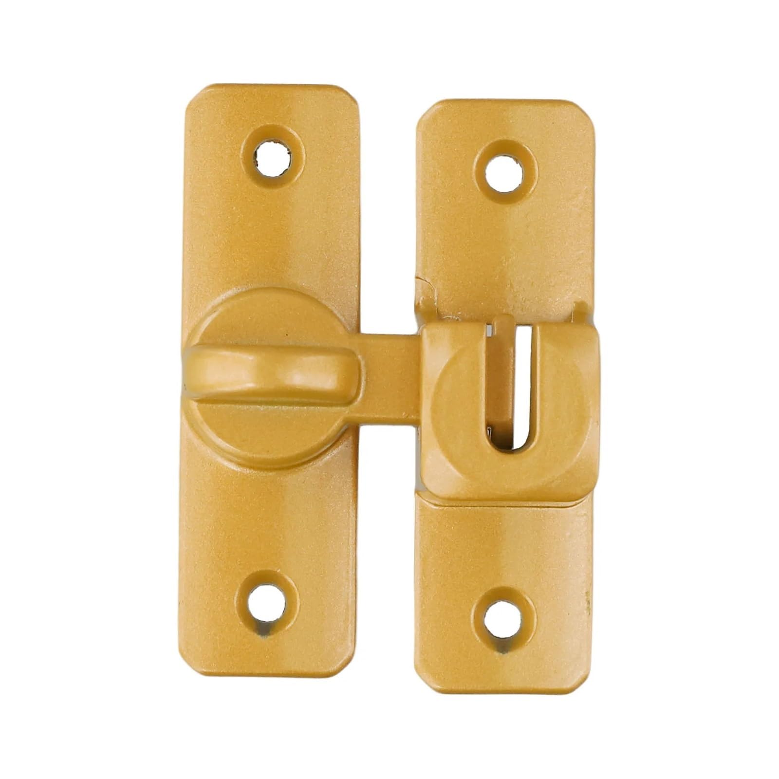 Sliding Door Latch Bolt Multicolor Zinc Alloy 90/180 Degree Security Bathroom Cabinets