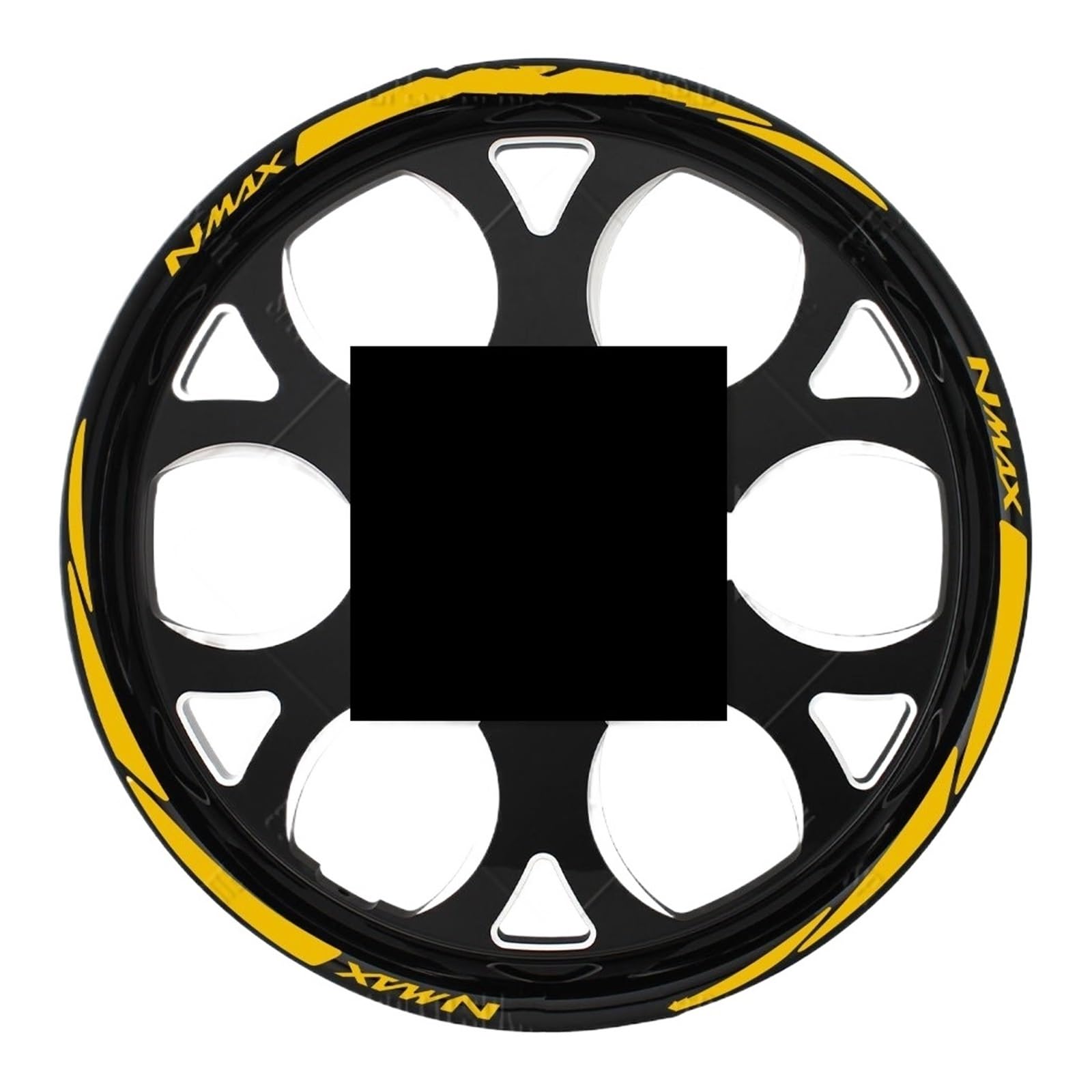 Reflective Sticker Motorcycle Accessories Wheel Sticker Hub Decals Rim Stripe Tape for NMAX 155 for Nmax 160 for Nmax 125
