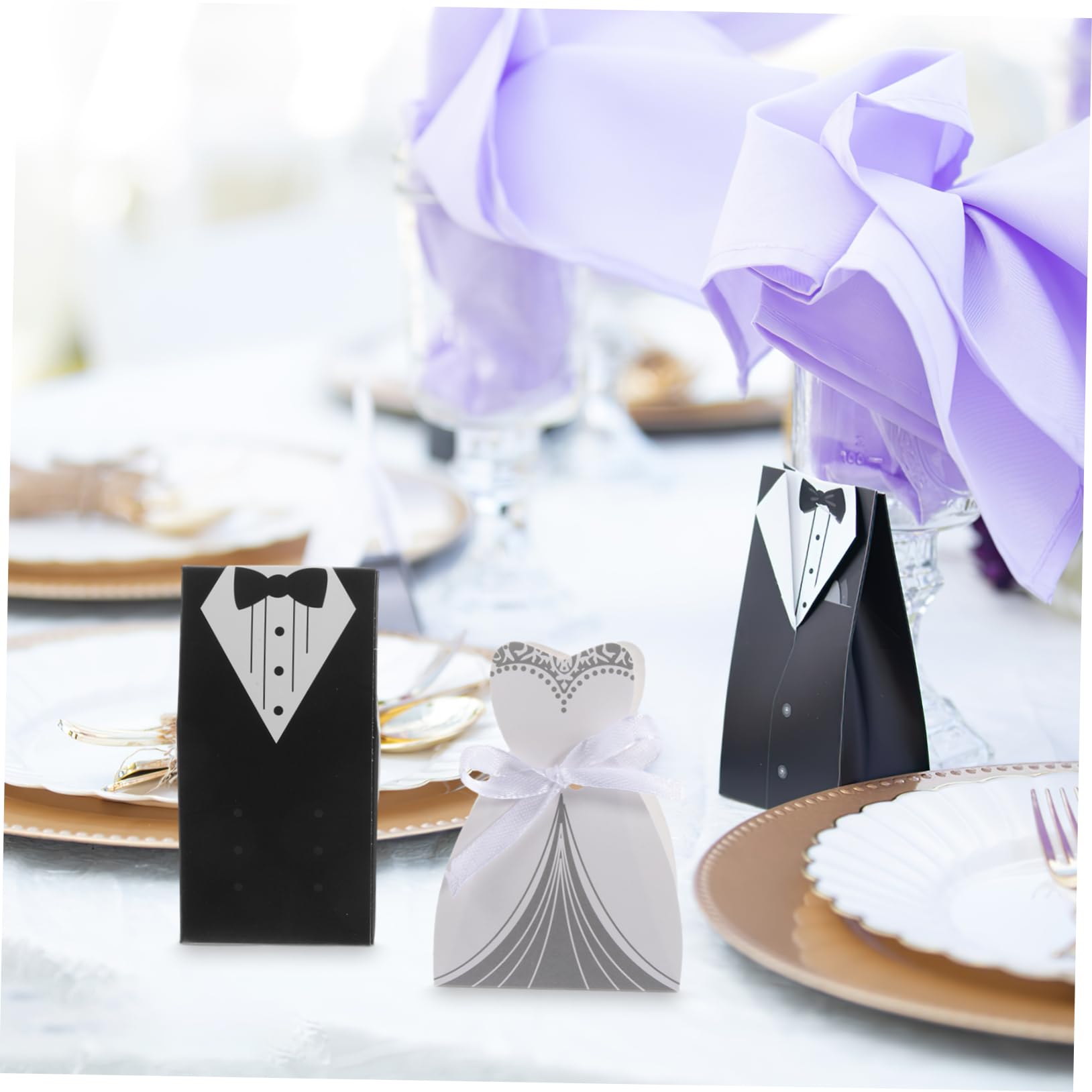 Scatola Regalo Matrimonio Romantica in Cartone 100 Pezzi