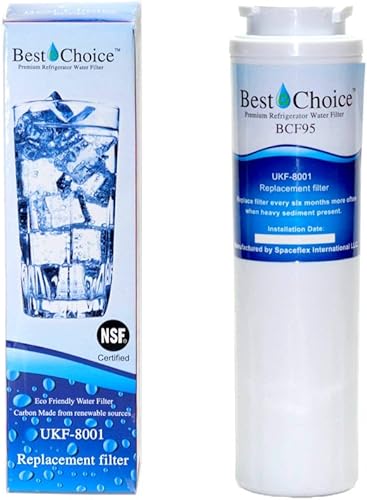 Miniatura 2 de Best Choice Filtro de agua de repuesto para Whirlpool EveryDrop EDR4RXD1 Maytag UKF8001 UKF8001AXX Pur 4396395 Kenmore 46-9006 Kitchen Aid Amana