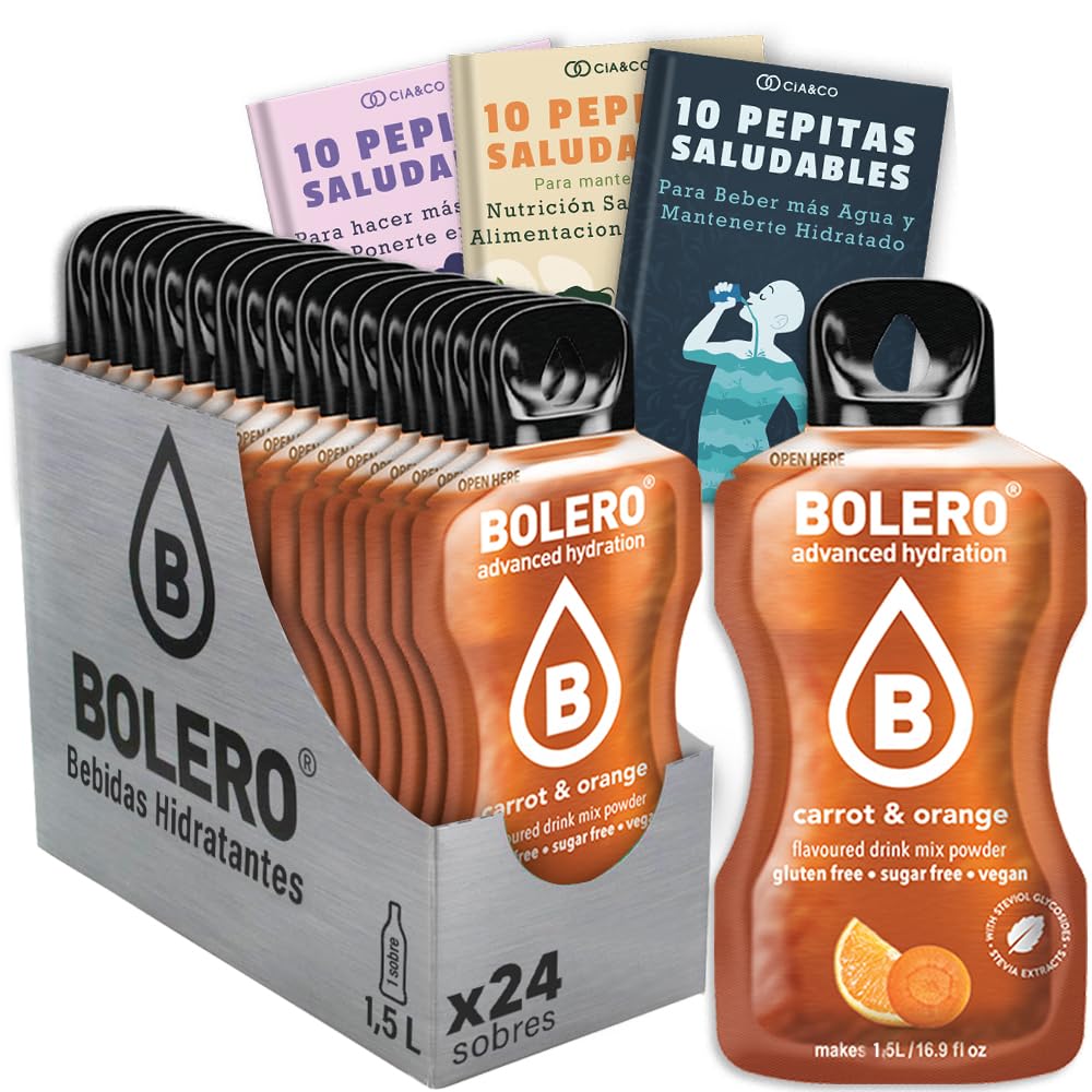 24 x Bebida Bolero COLA Hidratante Sin Azucar (24x9 grs) + 30 Pepitas Saludables para una vida más sana by Cia&Co — view 45