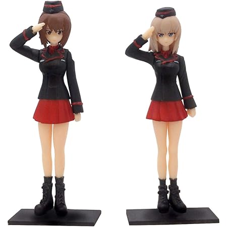 Amazon ガールズ パンツァー 1 35 黒森峰女学園 フィギュアセット 2体セット フィギュア ドール 通販