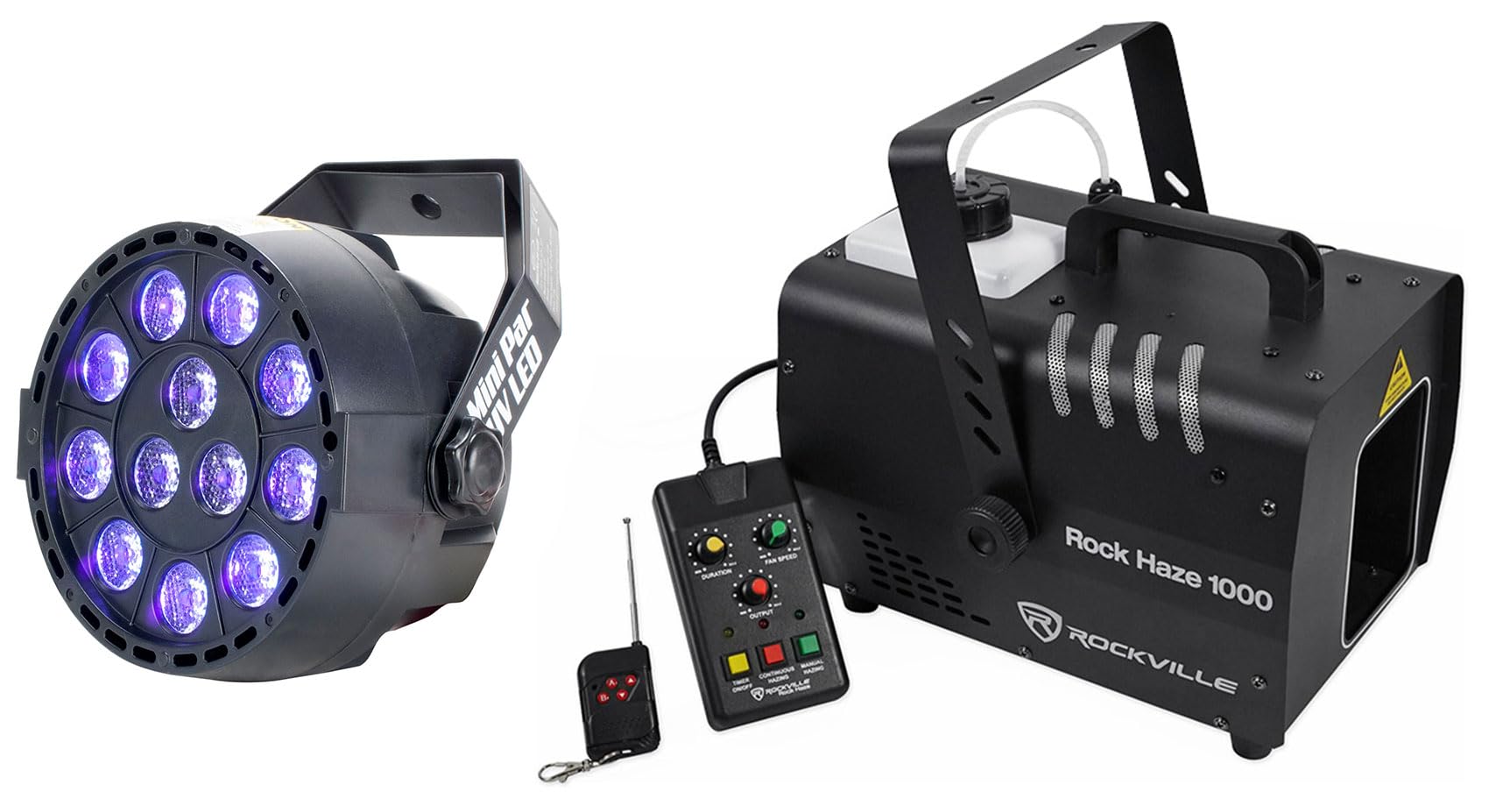 Amazon.com: (1) Rockville ROCKHAZE 1000 CFM DMX Hazer Machine