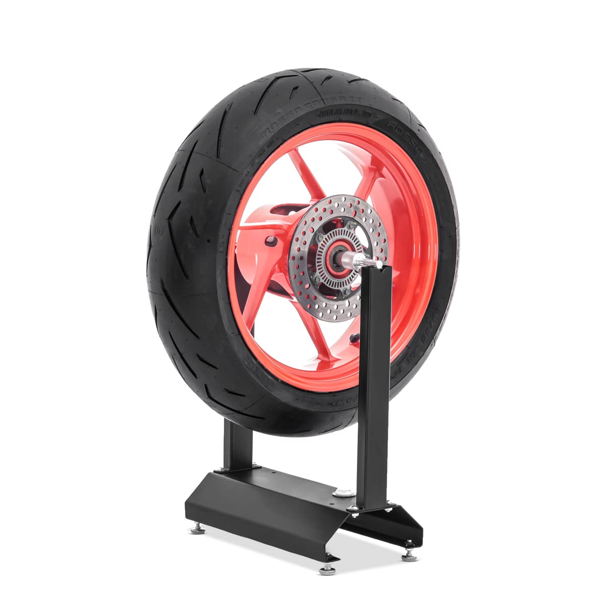 Démonte-Pneu Moto + Équilibreuse Pneu Set WO-1 + WU-1 ConStands Noir