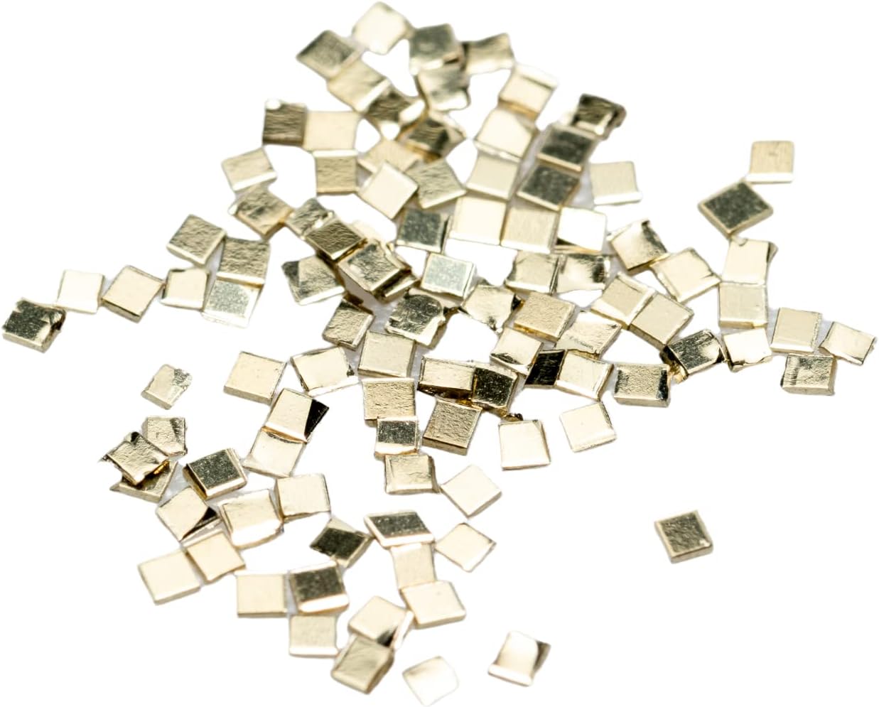 14K Yellow Gold Chip Solder (Easy) 1 x 1mm (0.25 DWT ~102 pcs) Made in USA by CRAFT WIRE