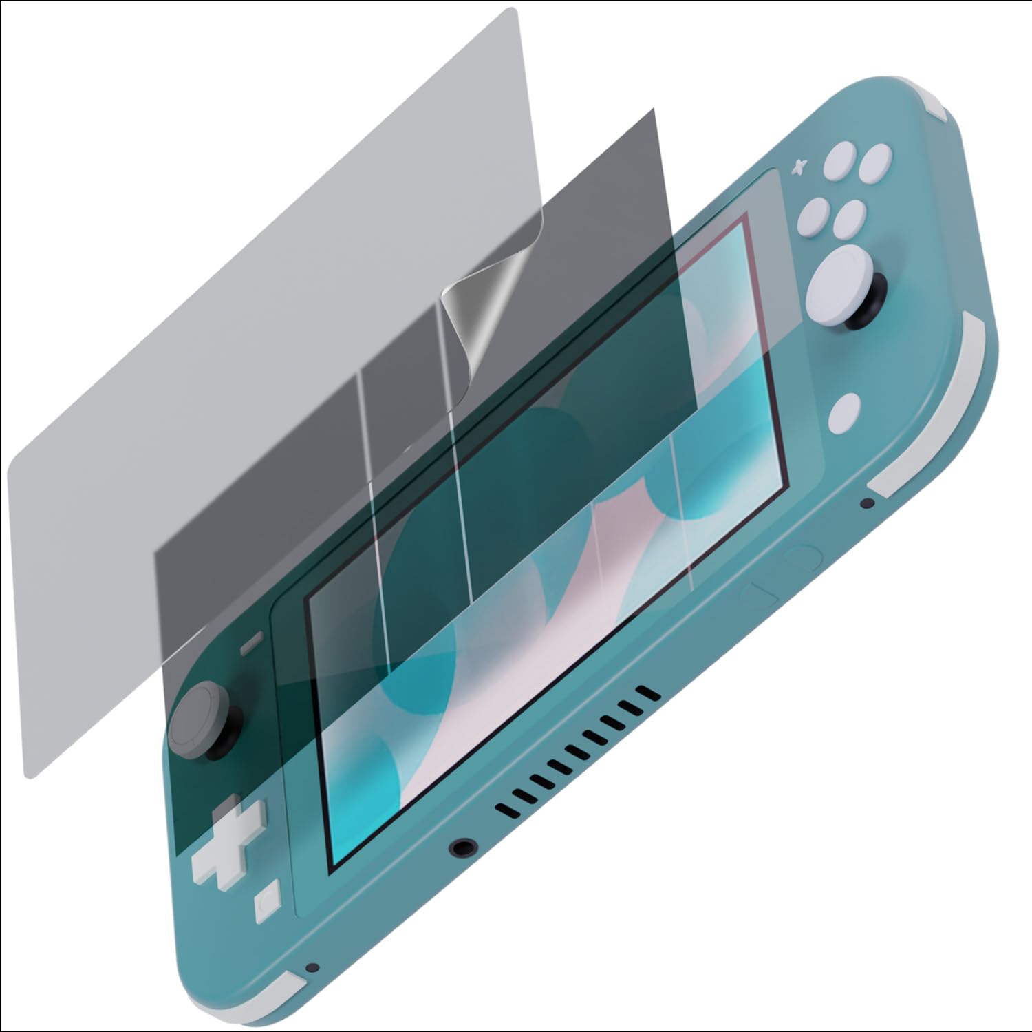 Switch Lite 保護フィルム貼り付け済み 外箱 ACアダプター付き Switch Lite 保護フィルム貼り付け済み 外箱 ACアダプター付き