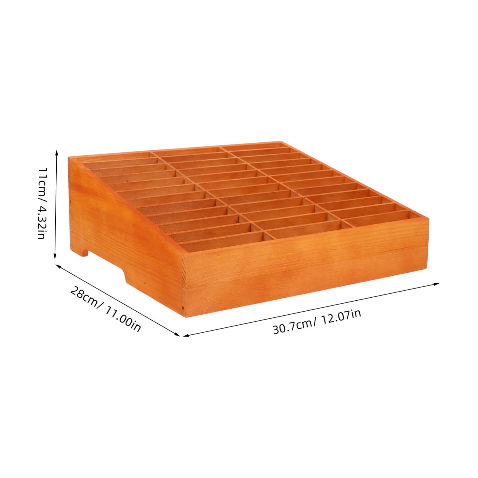 Happyyami Organizador de Teléfonos Móviles de Madera para Escritorio y Aula Soporte de Gestión de Móviles con Múltiples Compartimentos para Oficinas y Reuniones Duradero