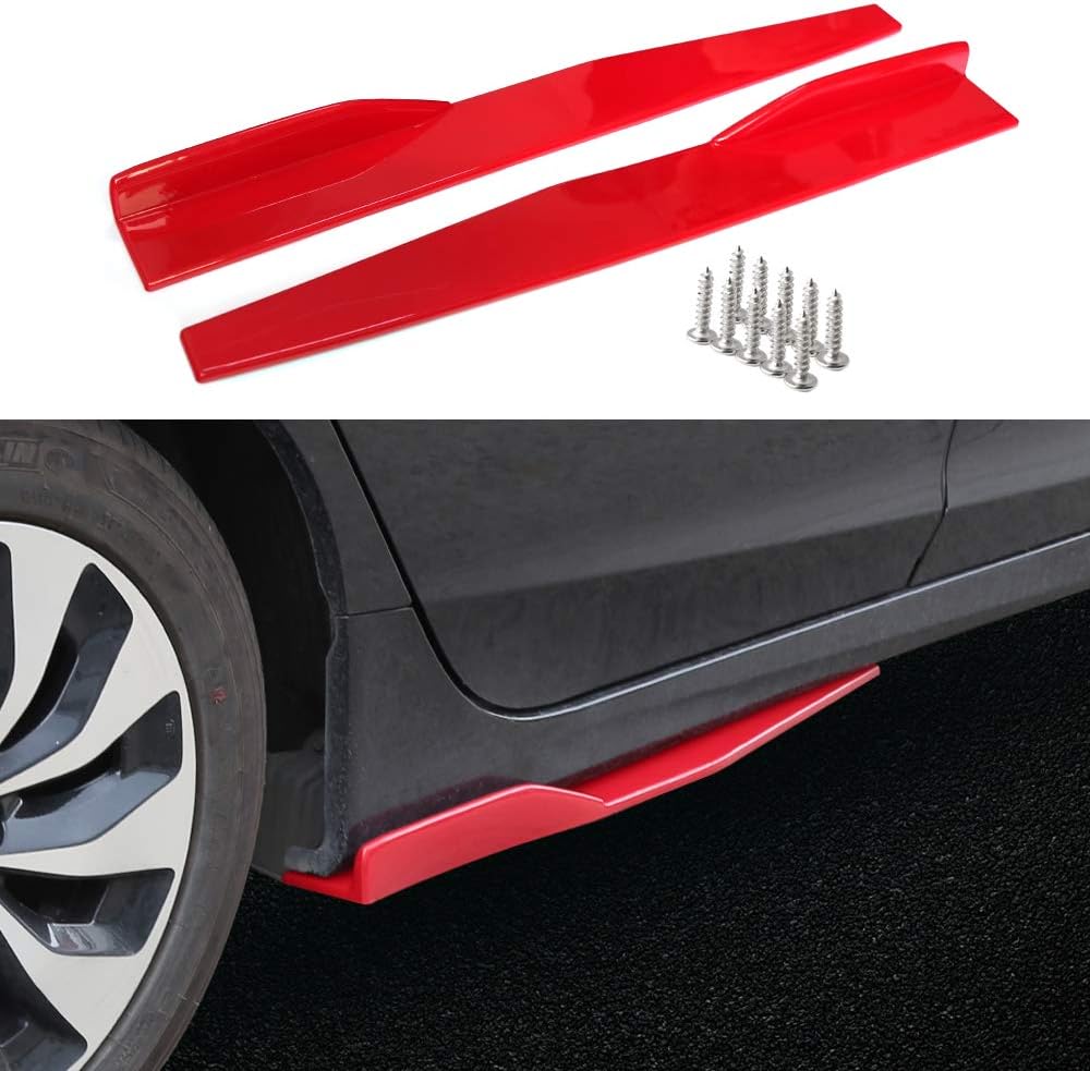 Universal Car Body Styling Side Skirt 745mm Left/Right PP