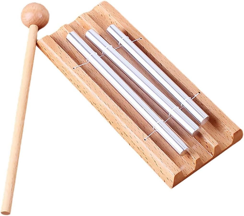 Vaguelly Chime Musical Percussion Tone Tabletop Instrument for Yoga and Meditation and Sound Educational Supplies for Mindfulness Practice